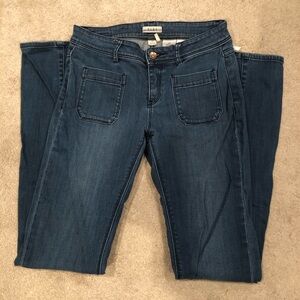 Roxy Blue Retro Denim/Jeans Flared Leg